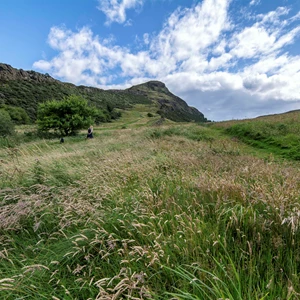 Arthurs Seat. Me encanta Escocia